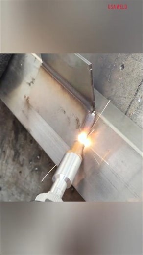Most Satisfying Laser Welding Process: Achieving the Perfect Weld Bead #Satisfying #HandheldLaser