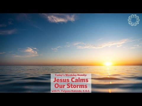 Jesus Calms Our Storms | Father Fulgens Katende, C.S.C.