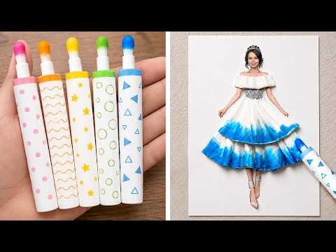 ✏️ The Secret Drawing & Painting Techniques Nobody Ever Shares! 😱✨