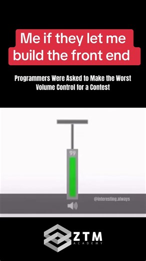 These volume controls are INSANE!