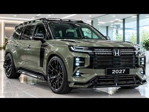Don't Buy an SUV Until You See the 2027 Honda Grand Pilot!