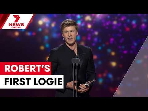 Robert Irwin wins first Logie Award | 7NEWS