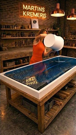 Epoxy and Resin River Table Build | Insane Crystal Clear Epoxy Pour