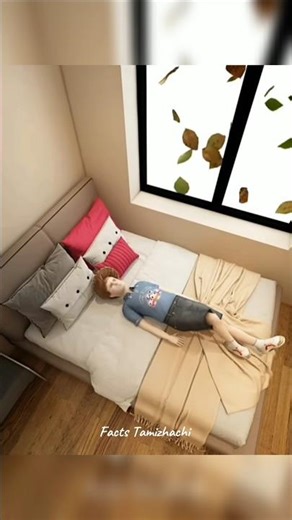 Smart storage And Stylish Design Inside Innovative Bedroom| Facts Tamizhachi_#shorts