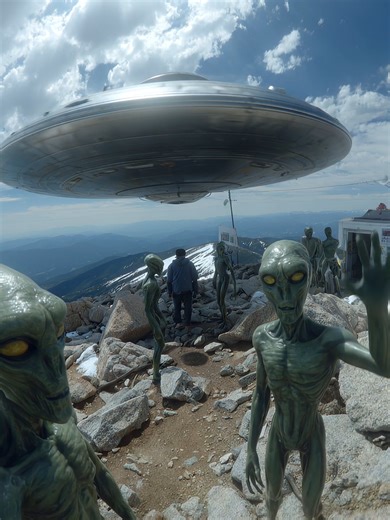 Alien Encounter Captured on Camera