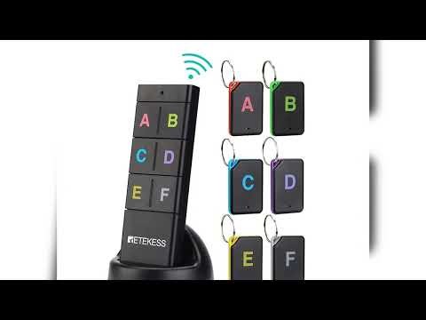 Latest Products You Must Know! Retekess TH104 Wireless Key Finder RF Key Locator Pet Tracker Walle