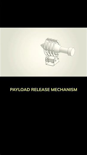 This Mechanism Can Integrate Any Drone (Payload Release) #drone #engineering #uav #mechanicaldesign