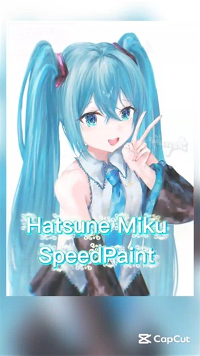 ♡ #HatsuneMiku #Vocaloid #Fanart #DigitalArt #Speedpaint #初音ミク #Art #Miku #illustration #ibispaintx