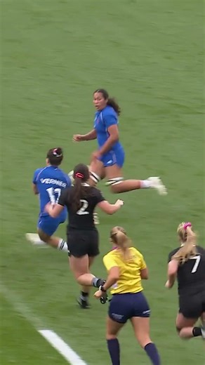 Le magnifique essai en première main des Bleues 🔥 #rugby