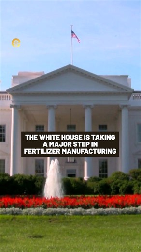 The White House is taking what they call a major step in fertilizer manufacturing. #fertilizer #whitehouse #trump #USDA #agriculture #fyp