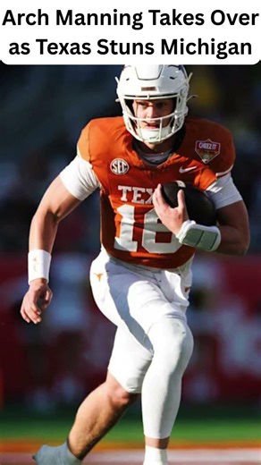 Arch Manning Dominates Second-Half Masterclass Seals Texas Citrus Bowl Win#ArchManning#TexasFootball
