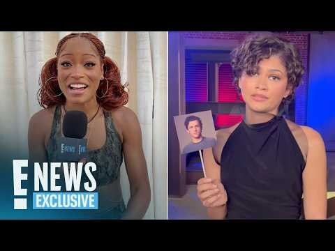 Keke Palmer REACTS to Zendaya's Viral Sorry to This Man Recreation | E! News