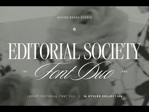 Editorial Society Font Download