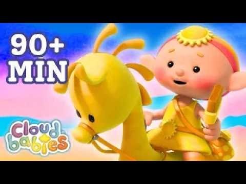 🔴 LIVE! | Cloudbabies Low Stimulation Cartoons for Toddlers 🌙 | Calming Bedtime Stories