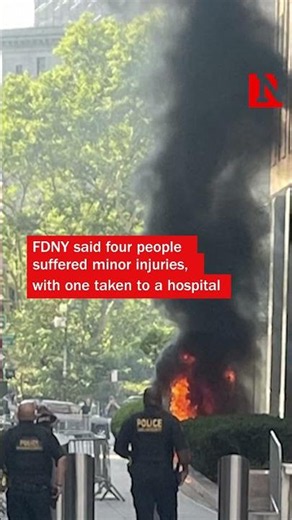 NYC Explosion: Suspect Arrested After Fire Outside Manhattan Federal Plaza