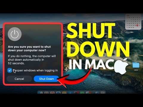 How to Shut Down MacBook Air, Pro? Proper Way to Turn Off MacBook