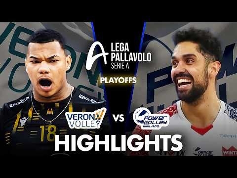 Verona vs Milano | Highlights | Italian Volleyball League Playoffs 2026 | Game 4