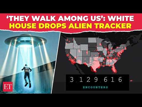 ‘They walk among us’: White House drops chilling alien message, tracker goes LIVE!