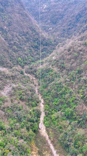 If life imprisons me, let freedom redeem me Zhangjiajie Grand Canyon Glass Bridge Bungee Jump First