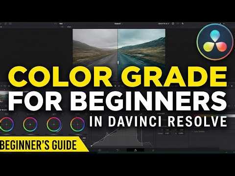 How to Color Grade in DaVinci Resolve for Beginners