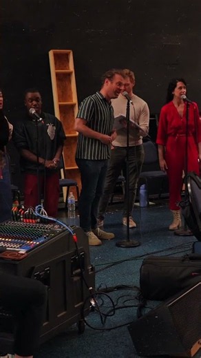 Sitzprobe for INTO THE WOODS! 🎶 #theatre #musicaltheatre #broadway
