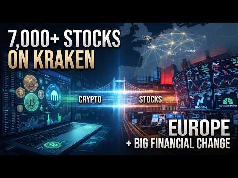 Kraken Just Added 7,000+ U.S. Stocks — Wall Street Should Pay Attention