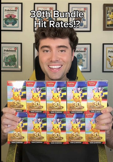 Opening 30th Celebration Booster Bundles #pokemoncards | rgb mew