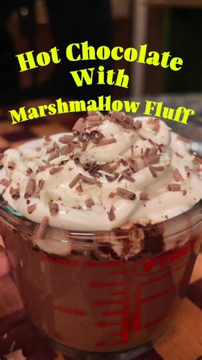 Delicious Homemade Marshmallow Fluff for Hot Chocolate