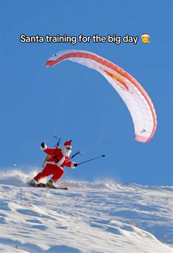 Extreme Sports Training with Santa