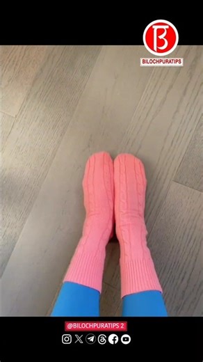Tutorial on turning a sweater into socks