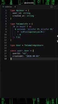 TypeScript Advanced — Reshape Objects Without Touching Runtime (Ep 18)