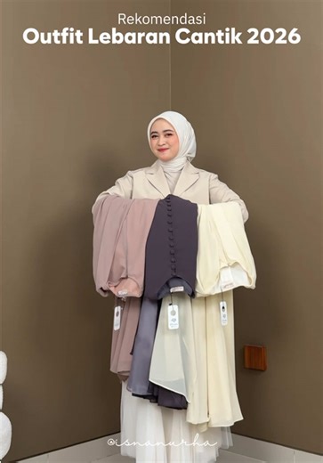 Outfit Inspirasi Lebaran: Setelan Abaya untuk Wanita