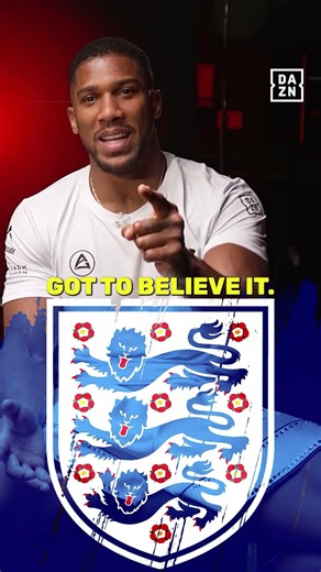 Anthony Joshua is backing England all the way at the World Cup 🏴󠁧󠁢󠁥󠁮󠁧󠁿🤝🎟️