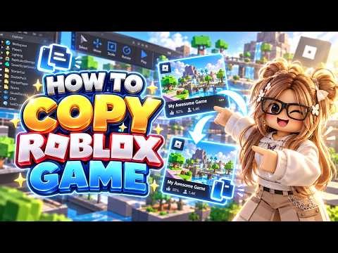 How to Copy Game in Roblox 2026|Copy Any Uncopylocked Game to Roblox Studio [NEW]