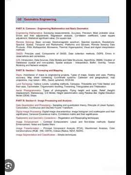 GATE GEOMATICS Engineering