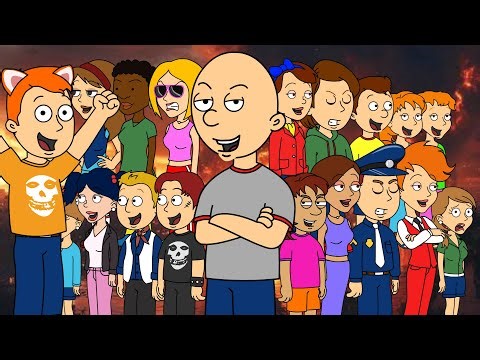 Classic Caillou Gets Grounded & More: TigerNoir GoAnimate's Full Grounded Series!!!