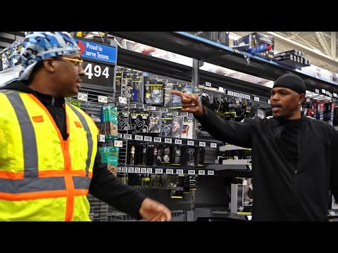 Shoving Peoples Carts Prank