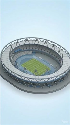 This stadium was built to be thrown away. Then they made it permanent