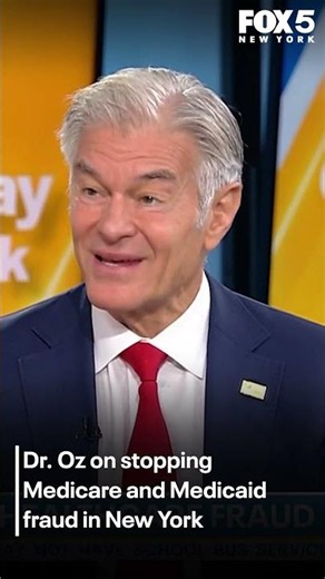 Dr. Mehmet Oz on stopping Medicare fraud