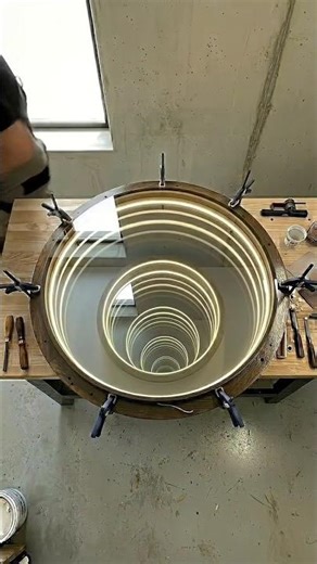 Infinity Table Illusion 😲♾️ | Looks Endless #home