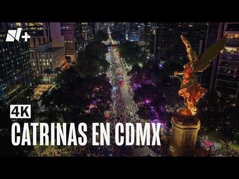 Desfile de Catrinas 2026 en CDMX | 4K | Sonidos relajantes