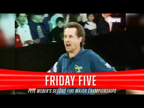 Friday Five - Pete Weber's second five PBA Tour major championships