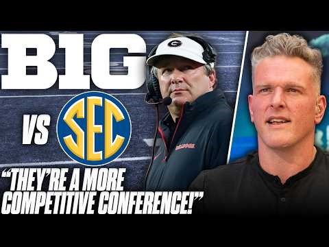 Kirby Smart Admits Big Ten "Is A More Competitive Conference Than The SEC" After 3 Year CFP Title St