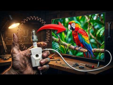 Say Goodbye to Antennas! Connect an AC Plug to Your TV for Free Channels