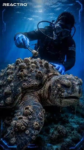 Why Do Turtles Ask Humans For Help? 🐢😳 | #shorts