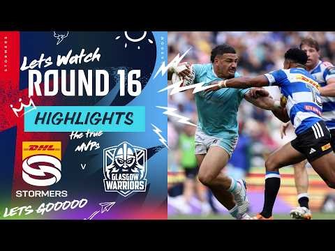 DHL Stormers v Glasgow Warriors | Highlights | Round 16 | URC 2025/26