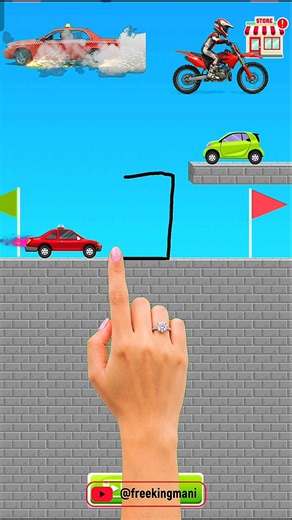 Can I am Draw the Perfect Bridge?😱 | Draw BridgeChallenge #crazygameplay#youtubeshorts