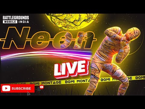 🔴 BGMI LIVE | NEON IS LIVE | Intense Fights & Clutches | Road to Conqueror | #bgmiconqueror