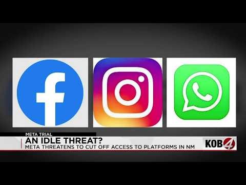 Meta threatens to cut off platforms in New Mexico