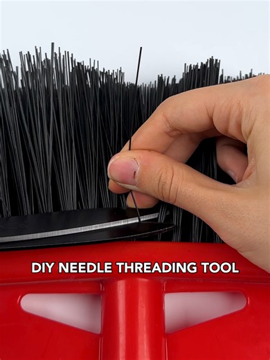 Threading a needle has never been easier | threading